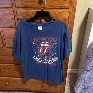 Oversized Rolling Stones American Eagle Tee